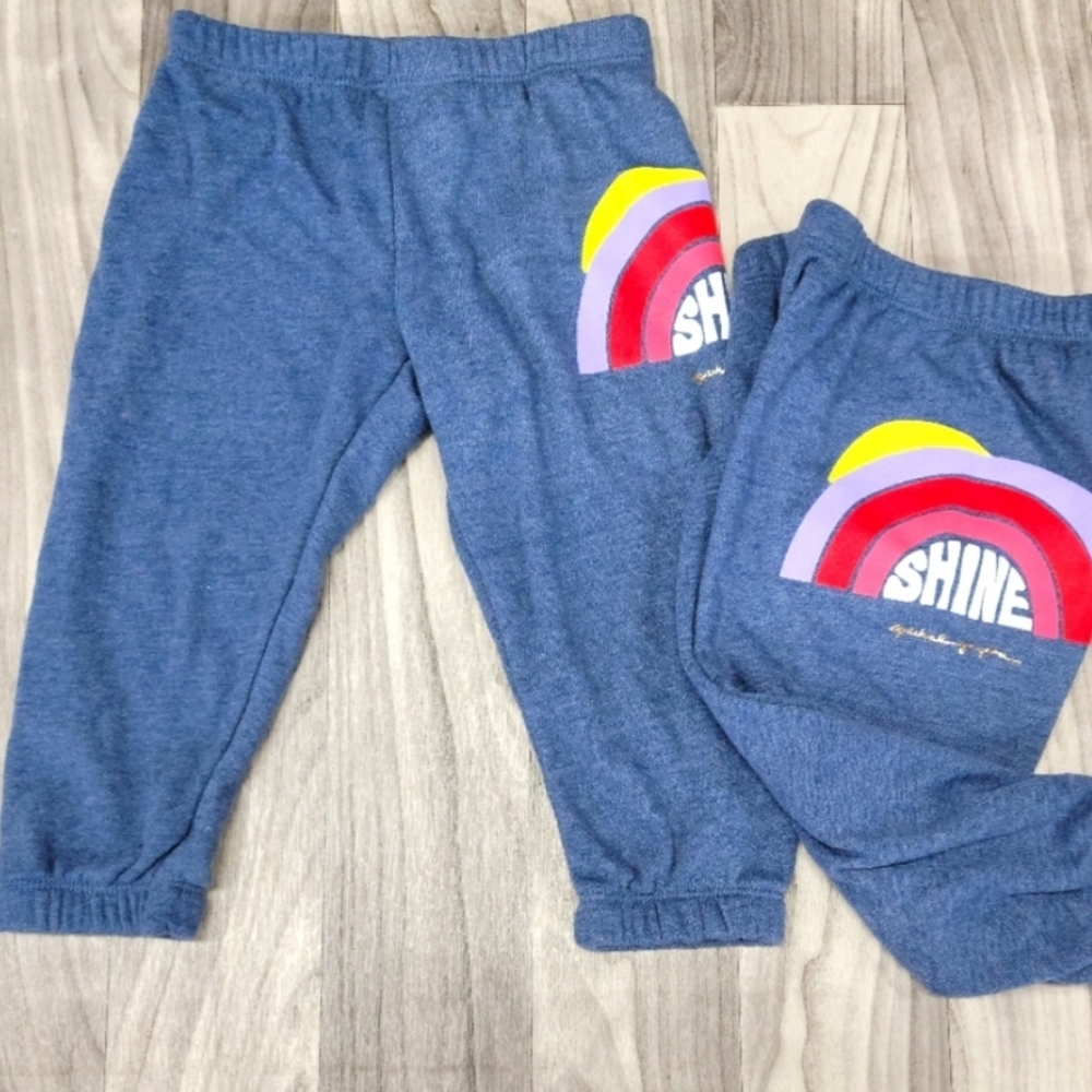 SPIRITUAL GANGSTER KIDS SWEATPANTS BLUE JOGGERS